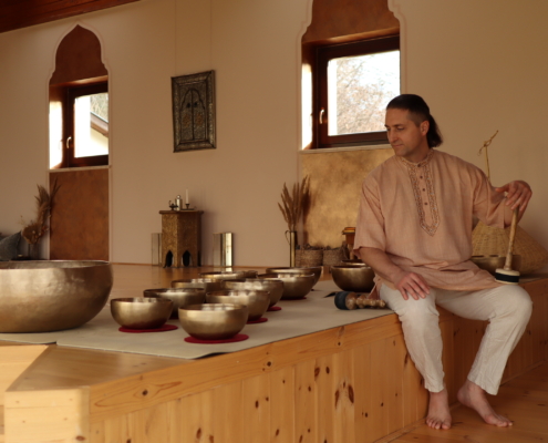 hangterápia hangfürdő meditáció Pandora Palota